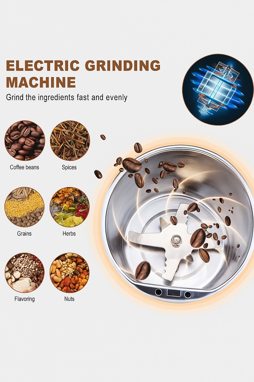 AromaCrush™ Spice & coffee Grinder
