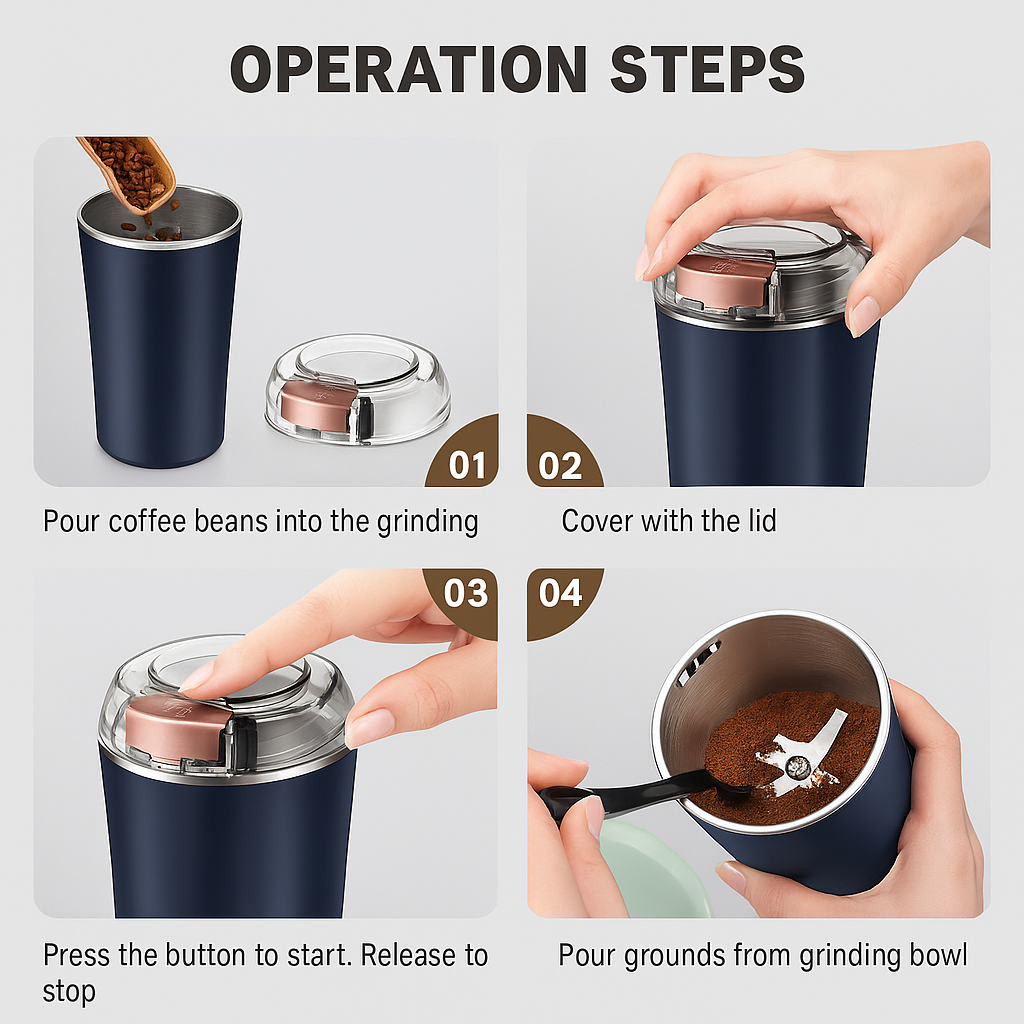 AromaCrush™ Spice & coffee Grinder