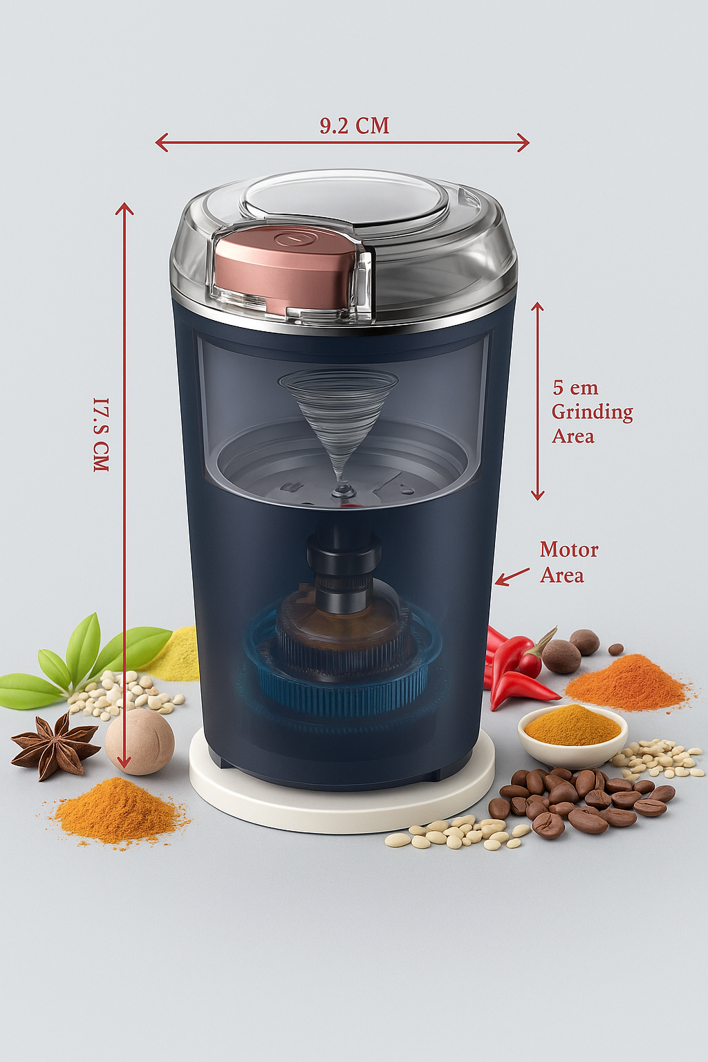 AromaCrush™ Spice & coffee Grinder