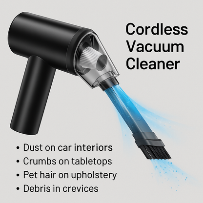 BD Portable Air Duster Wireless Vacuum Cleaner