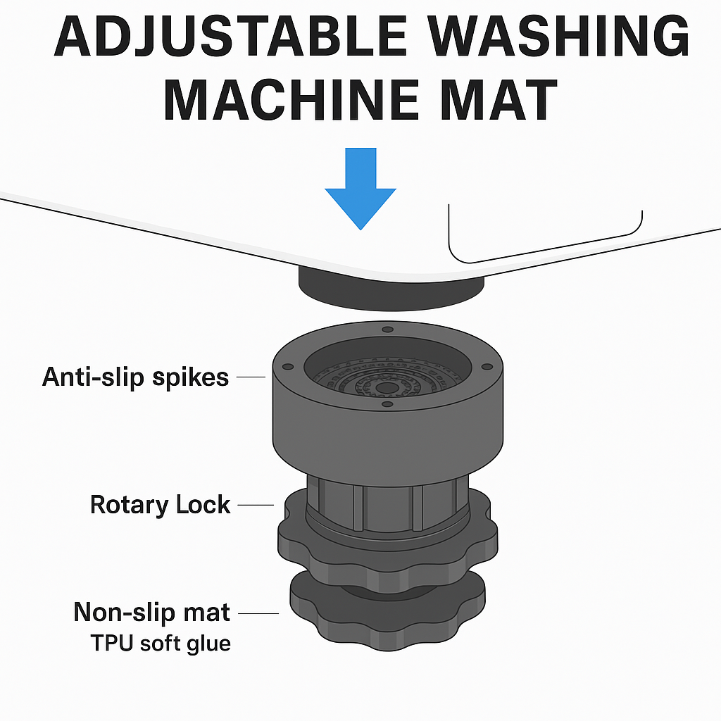 Premium Washing Machine Vibration Pads